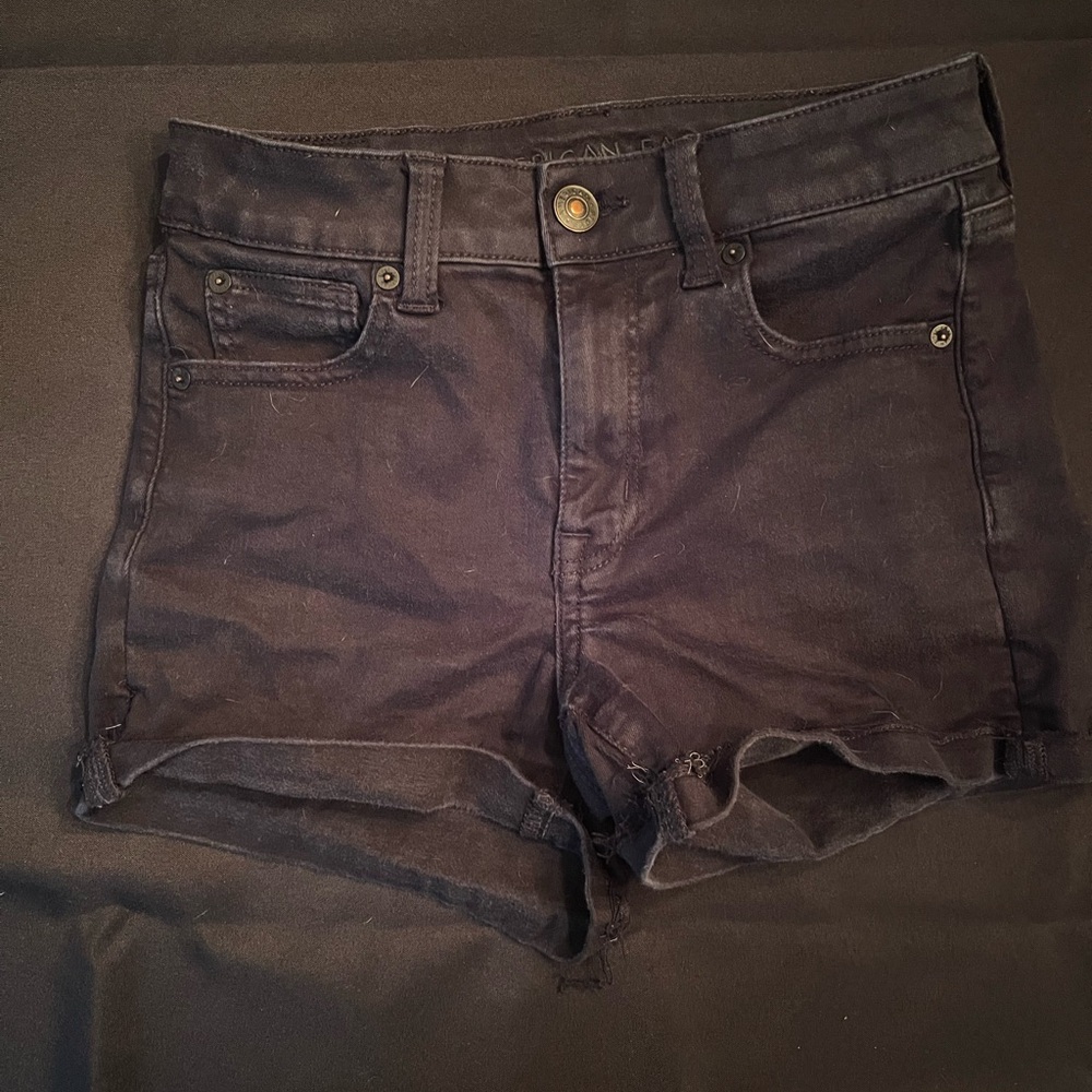American Eagle Outfitters Dark Denim Jean Shorts